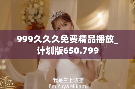 999久久久免费精品播放_计划版650.799